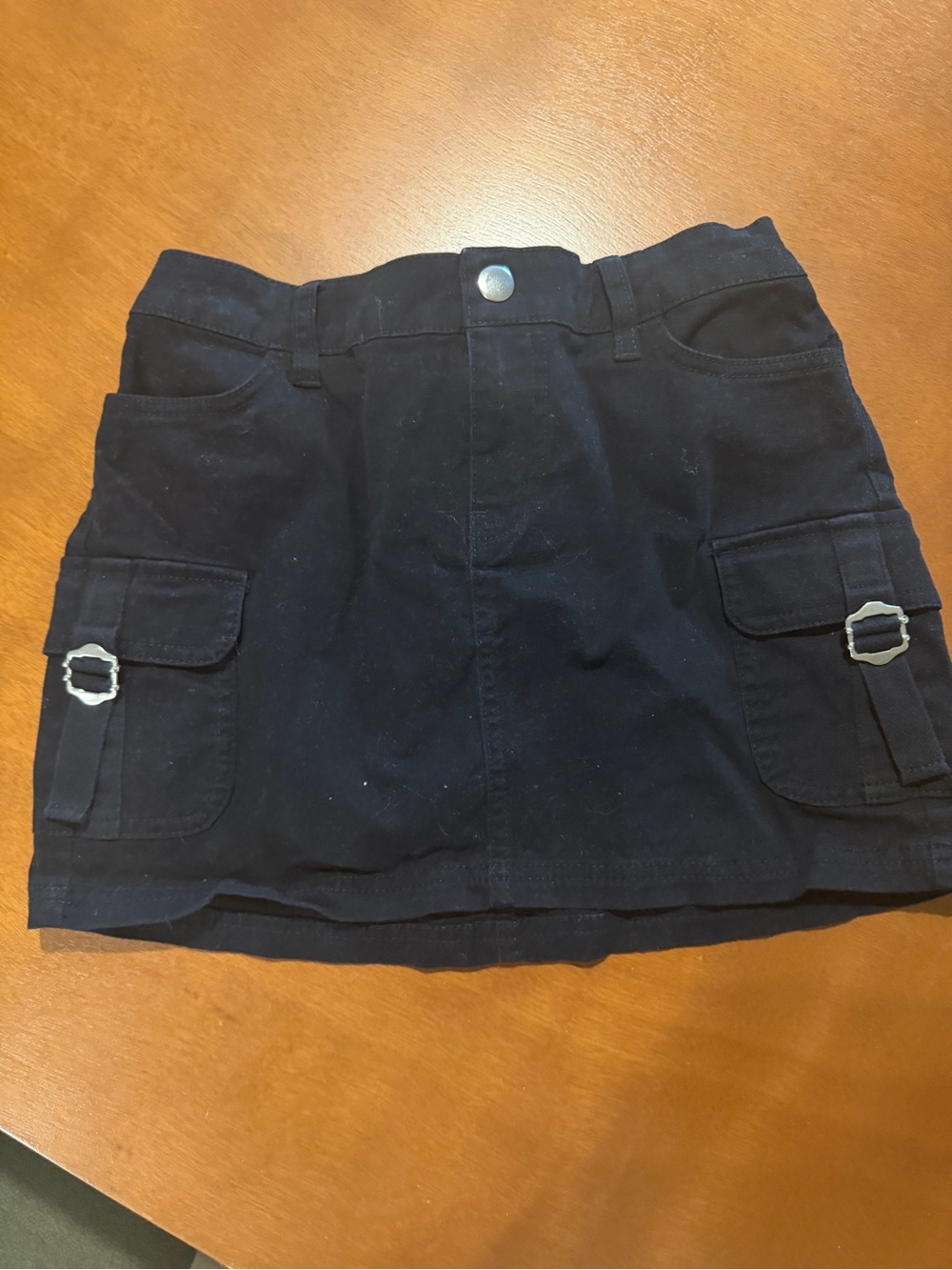 wild fable Black Cargo Mini Skirt
